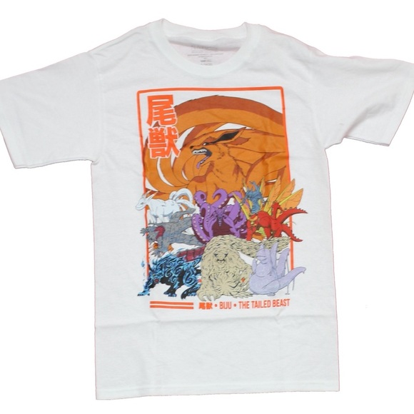 Naruto Shippuden Collection Tailed Beast Biju Graphic Tee S - Picture 1 of 5